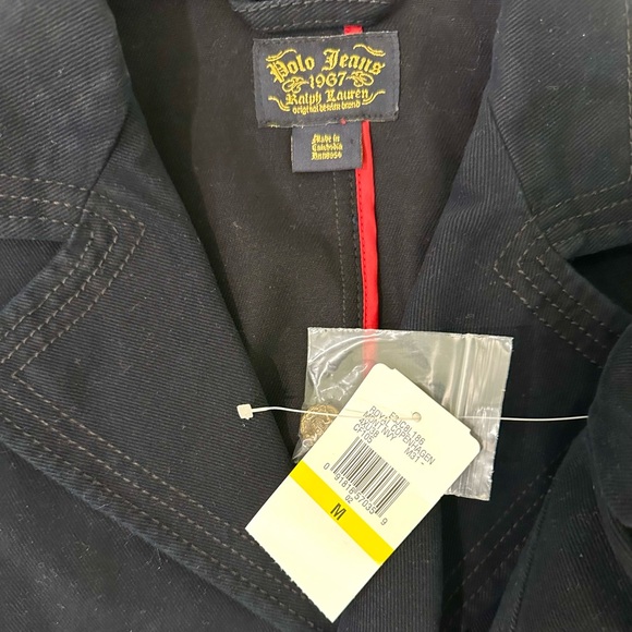 Polo Ralph Lauren Woman's 1967 Vintage Button Up Military Band Style Jacket SZ M - Picture 8 of 13